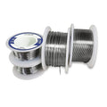 Rosin-Core No-Clean Solder Wire 97.7% Sn, 2.0% Flux — 0.8mm (0.031 in) & 1.0mm (0.039 in), 20g/50g/100g Rolls