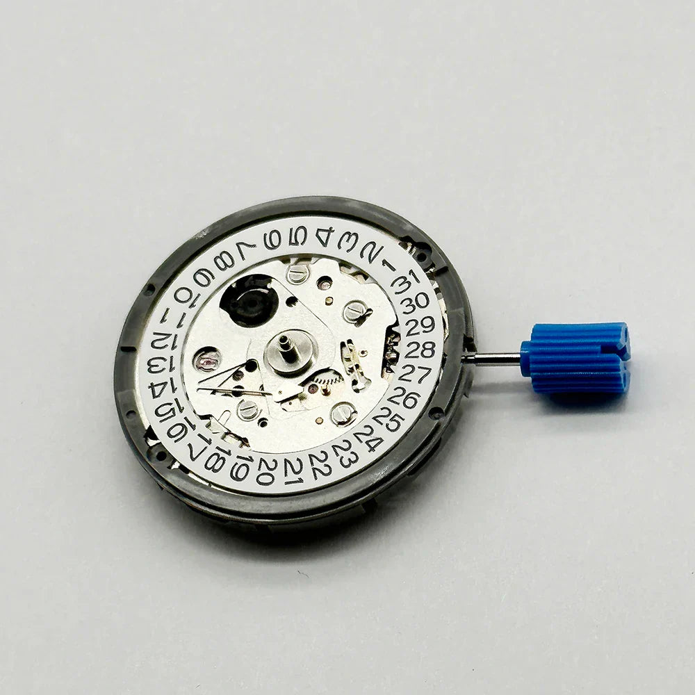 Automatic Self-Winding 24-Jewel Watch Movement with Date at 3:00 — High Accuracy Replacement for Mod Watches