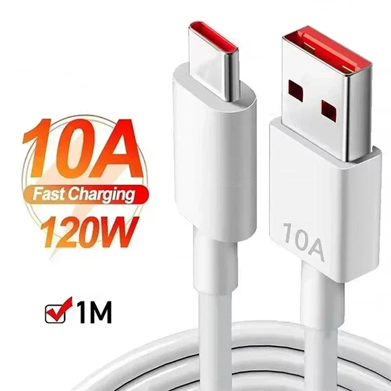 50,000mAh 120W Portable Power Bank with LED Digital Display — Fast Charging for iPhone Samsung Huawei