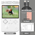 Retro 64-Bit Linux Handheld Game Console 4.0-inch (10.2 cm) IPS Screen, 64GB Storage, 5000+ Games, 2.4/5G WiFi & Bluetooth, Mini HDMI Out, RGB Lighting