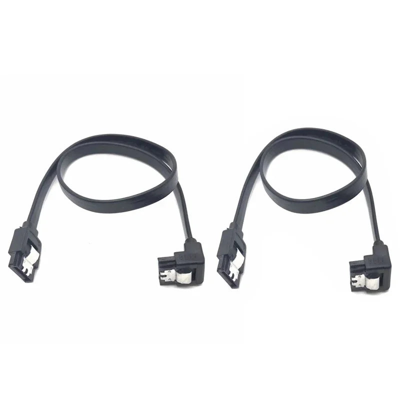 1-10PCS 50CM SATA 3.0 Data Cable High-speed Sata III Cable Adapter Connection Converter For SATA HDD SSD CD Drive Writer Desktop