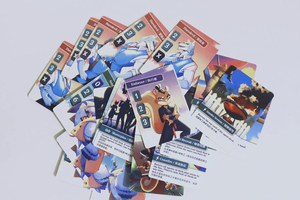Agent Avenue Board Game — Strategy & Competitive Thinking Family Game (Bilingual English/Chinese)