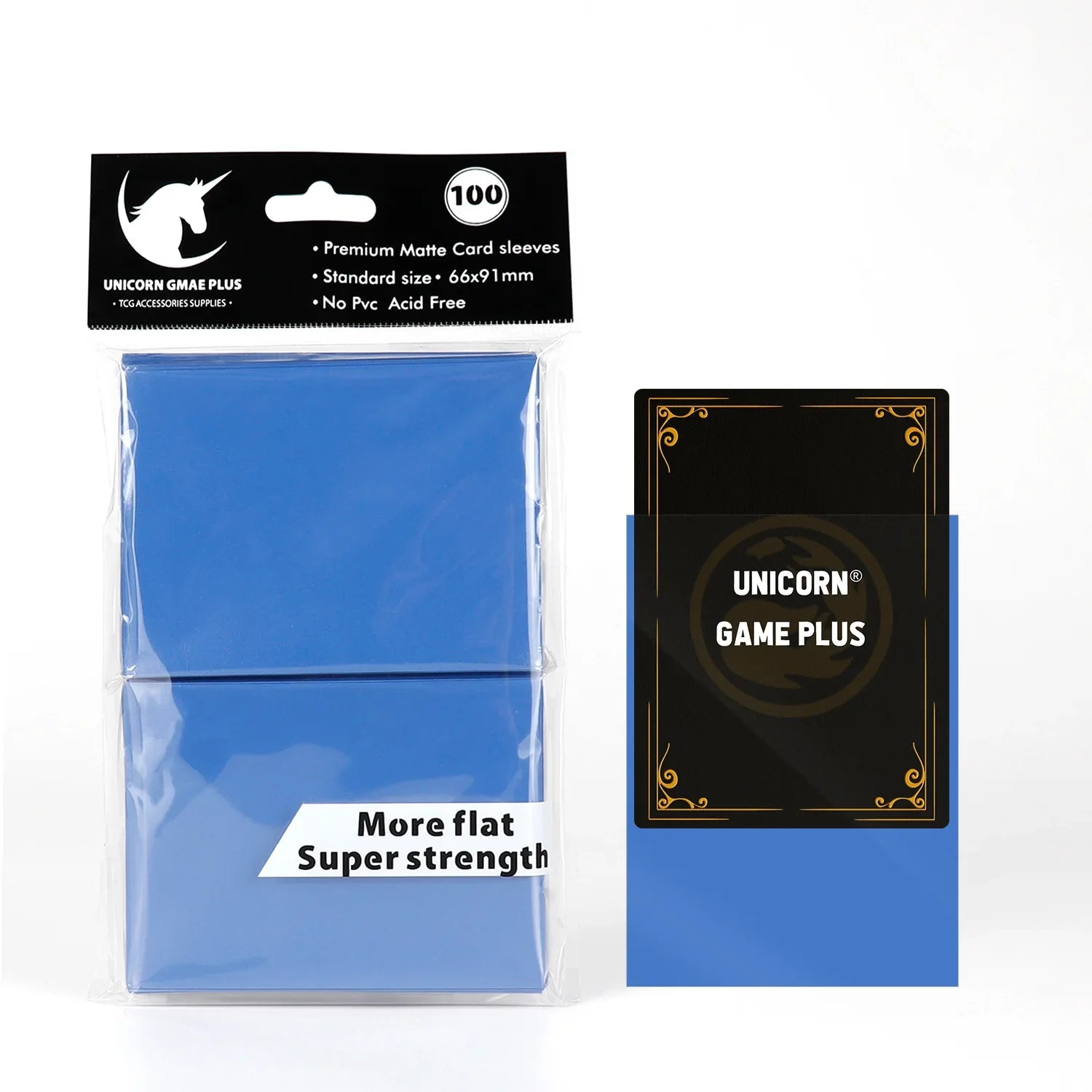 100-Pack Matte Card Sleeves 66 x 91 mm (2.6 x 3.6 in) – Standard TCG Trading Card Protectors for Tarot & Board Games