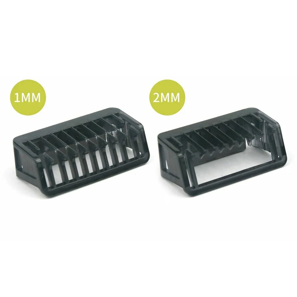 1/2/3/5mm Replacement Trimmer Guide Comb Attachment for One-Blade Style Electric Shavers - Beard & Face Grooming