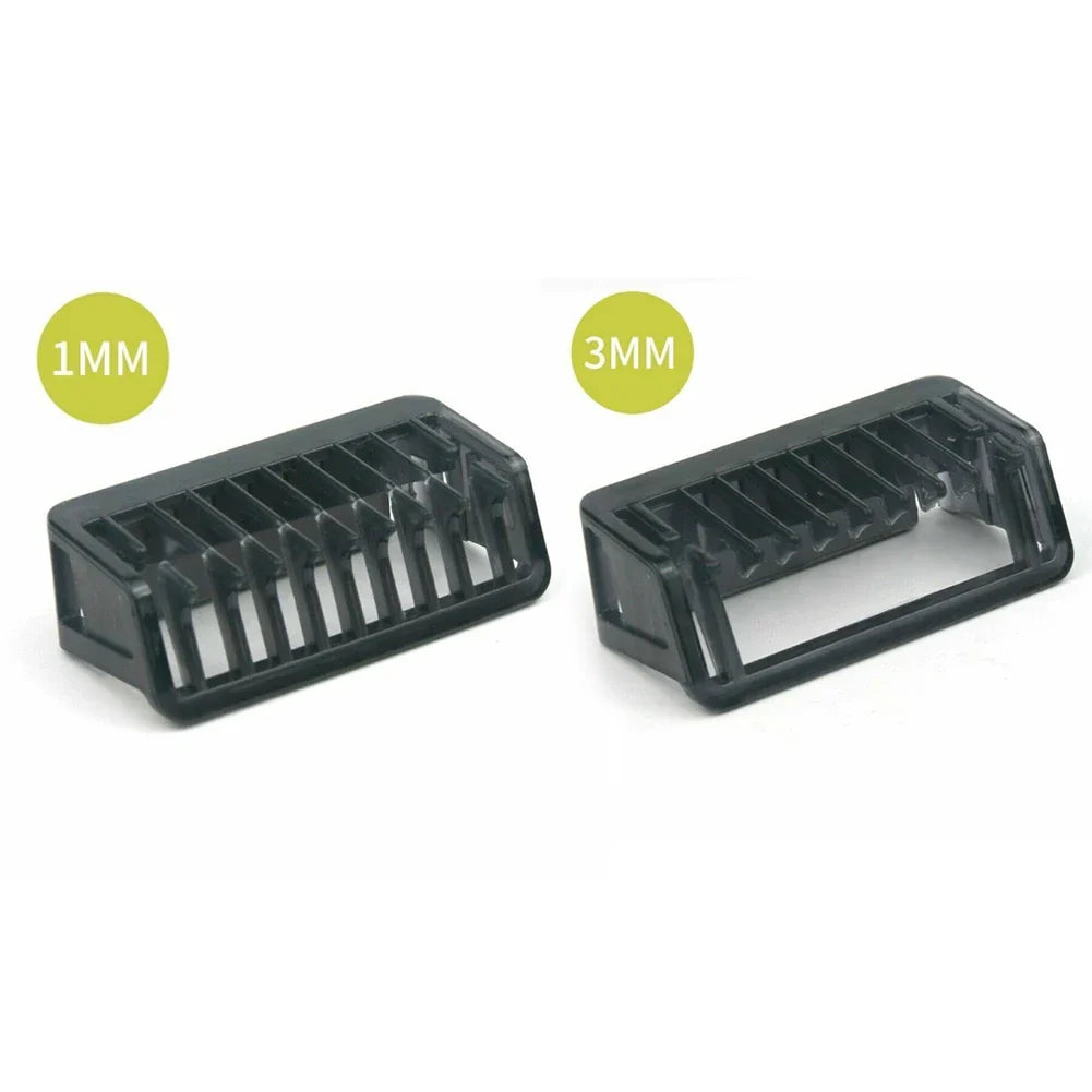 1/2/3/5mm Replacement Trimmer Guide Comb Attachment for One-Blade Style Electric Shavers - Beard & Face Grooming