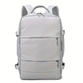 Spacious Travel Backpack – Multifunctional Carry-On with Luggage Strap, Casual Unisex Daypack