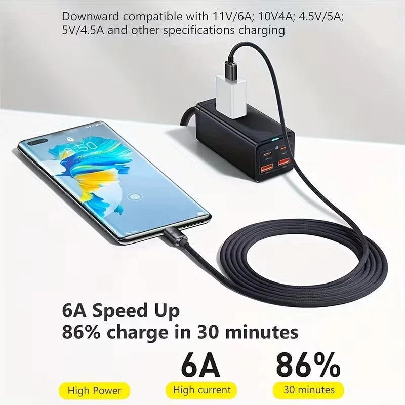 120W Fast Charge Cable PD Quick Charging High Quality USB C TO USB Type C Cable For iPhone Xiaomi 17 Plus Pro Max Samsung S24