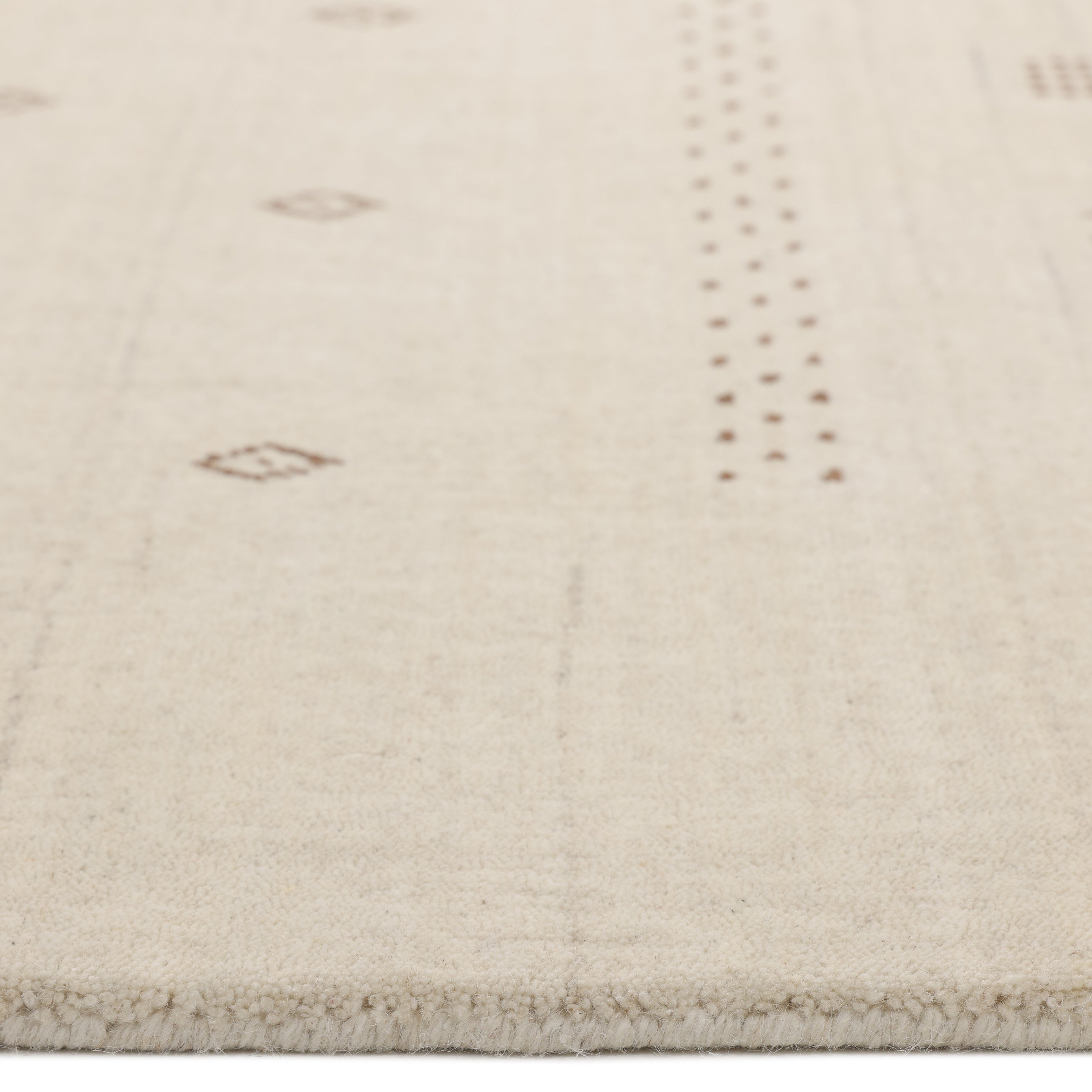 Simi, Handmade Area Rug - Ivory