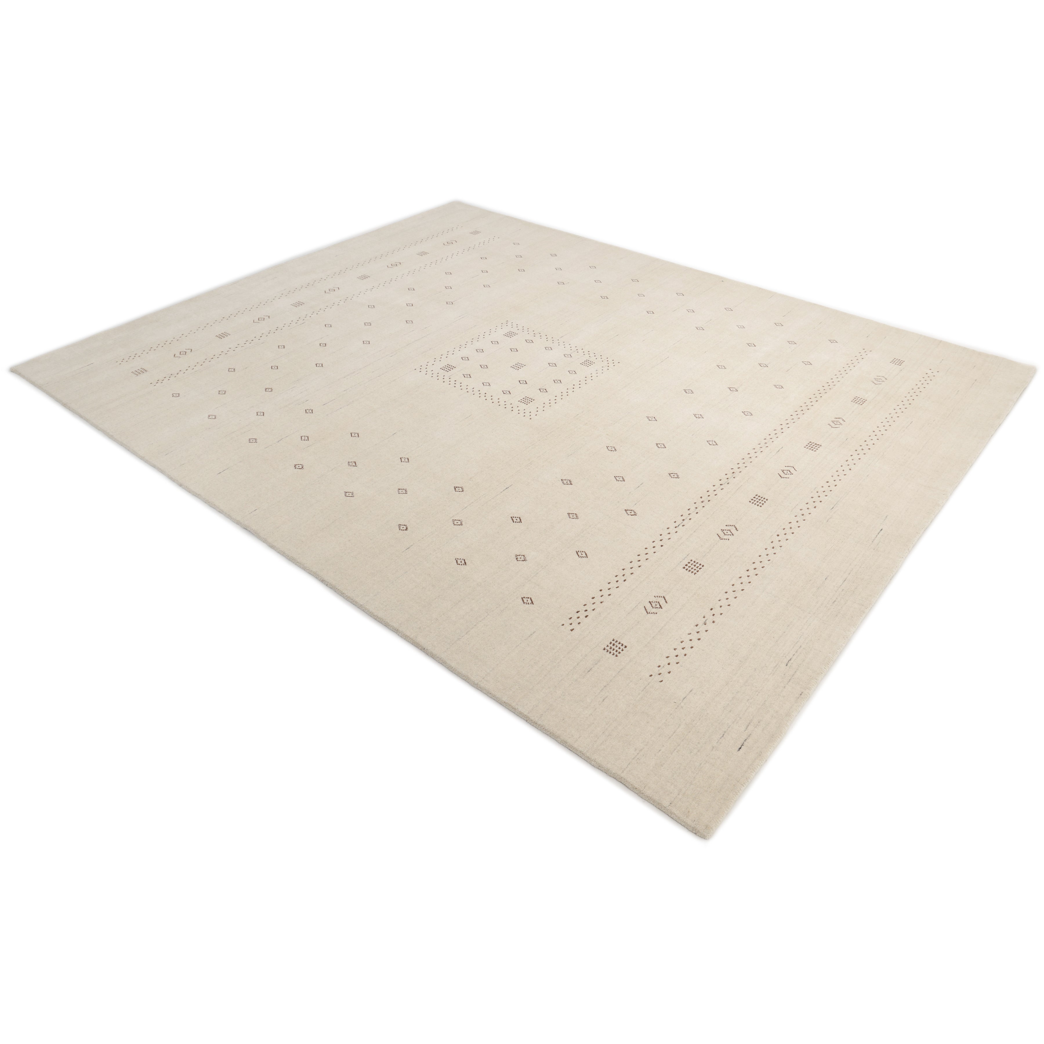 Simi, Handmade Area Rug - Ivory