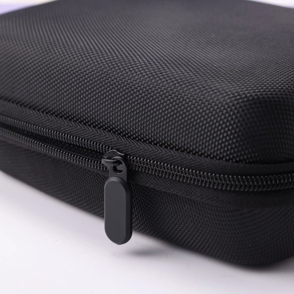 EVA Hard-Shell Earphone Case — Mini Portable Zipper Pouch & Cable Organizer for USB, Chargers, Memory Cards