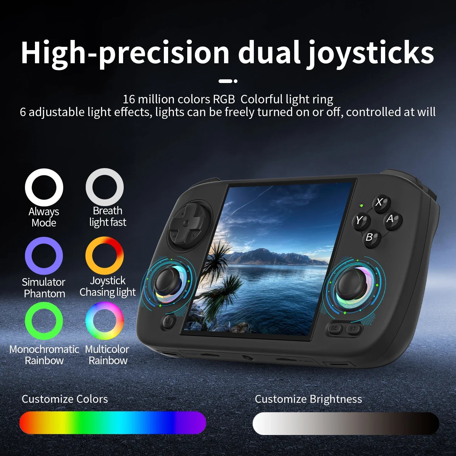 Retro Handheld Game Console 3.95-Inch IPS Screen | Linux OS | 5000+ Built-in Games | HDMI TV Out & Bluetooth | 3800mAh