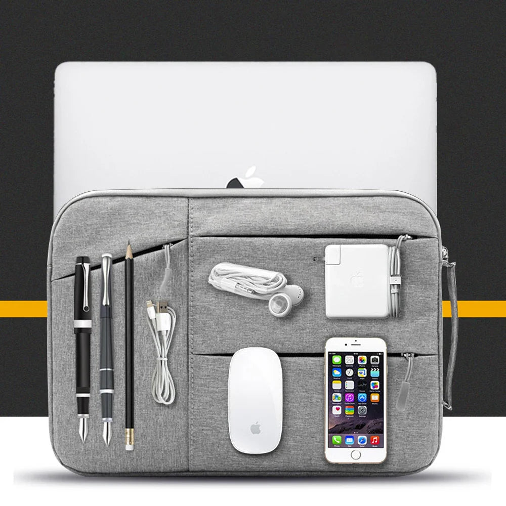 Canvas Laptop Sleeve 11–16 Inch — Slim Zippered Notebook Case