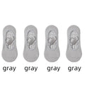 1/ 4Pair Professional Women Yoga Sock Silicone Anti-slip Ballet Pilates Socks Women Backless Breathable Bandage Yoga Sport Socks