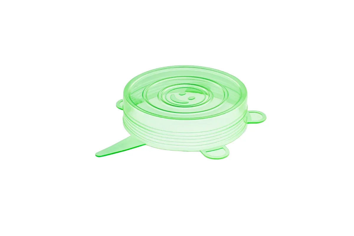 12-Pack Small Silicone Stretch Lids 2.5–3.5 in (6.5–9 cm) BPA-Free Reusable Seal Covers for Mason Jars, Cans & Mugs