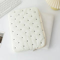 Puffy Quilted Laptop Sleeve for Women 13–16 Inch & Tablet Pouch