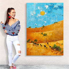 Canvas Print: "Savannah Daze"