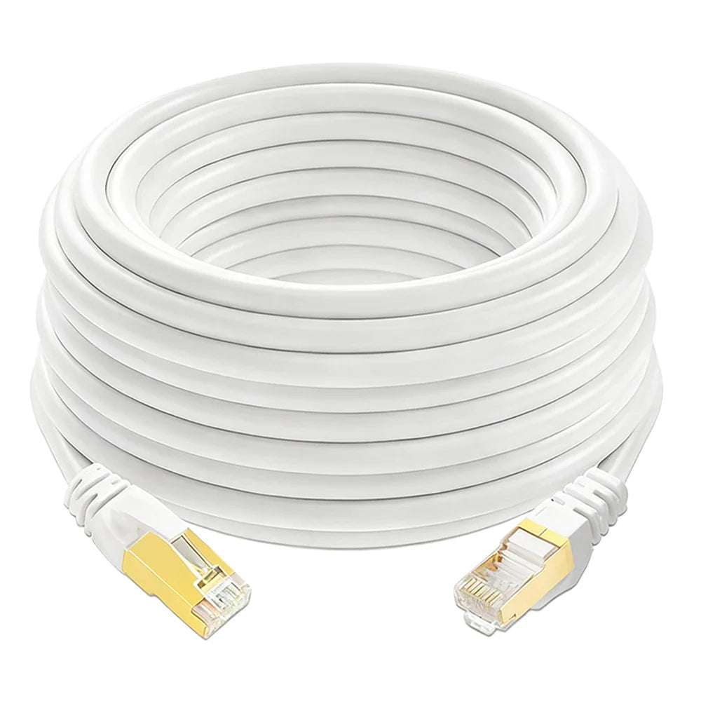 0.5/1/2/3/5/10/15/20/30/50M Cat6 Ethernet Cable RJ45 UTP 1000Mbps Network Cord LAN Wire Internet Lead Cord Router Computer Cable