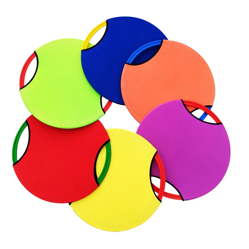 Bouncy Paddle Toss & Catch Game – Paddle Ball Set 35 x 35 cm (13.8 x 13.8 in) for Kids & Family, Beach Backyard Party Favors