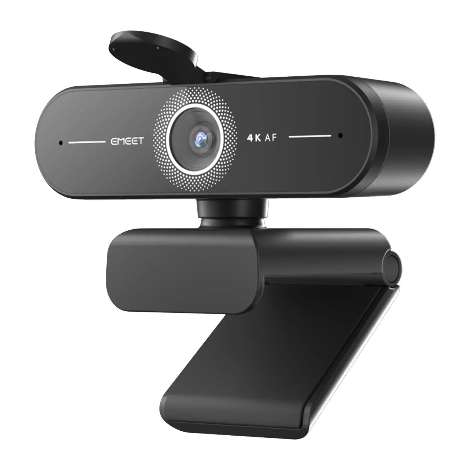1080P Full HD Webcam with Autofocus & Dual Noise-Canceling Mics, Privacy Cover — USB Plug-and-Play, 73° FOV