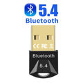 USB Bluetooth Adapter Dongle for PC - Bluetooth 5.4/5.3/5.1/5.0 Wireless USB Receiver for Speakers, Mouse, Keyboard, Audio