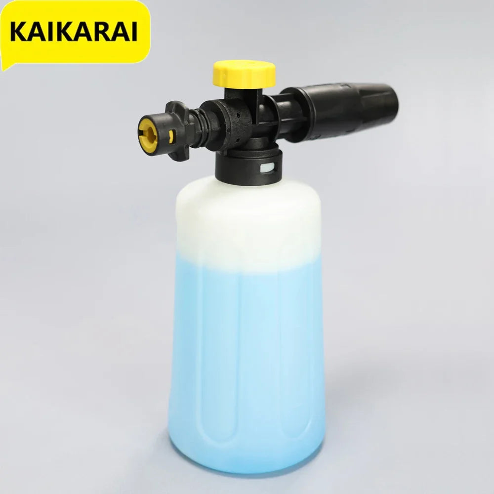 750 ml (25 fl oz) Snow Foam Lance Foam Cannon with Adjustable Sprayer Nozzle for Pressure Washers — Universal Fit