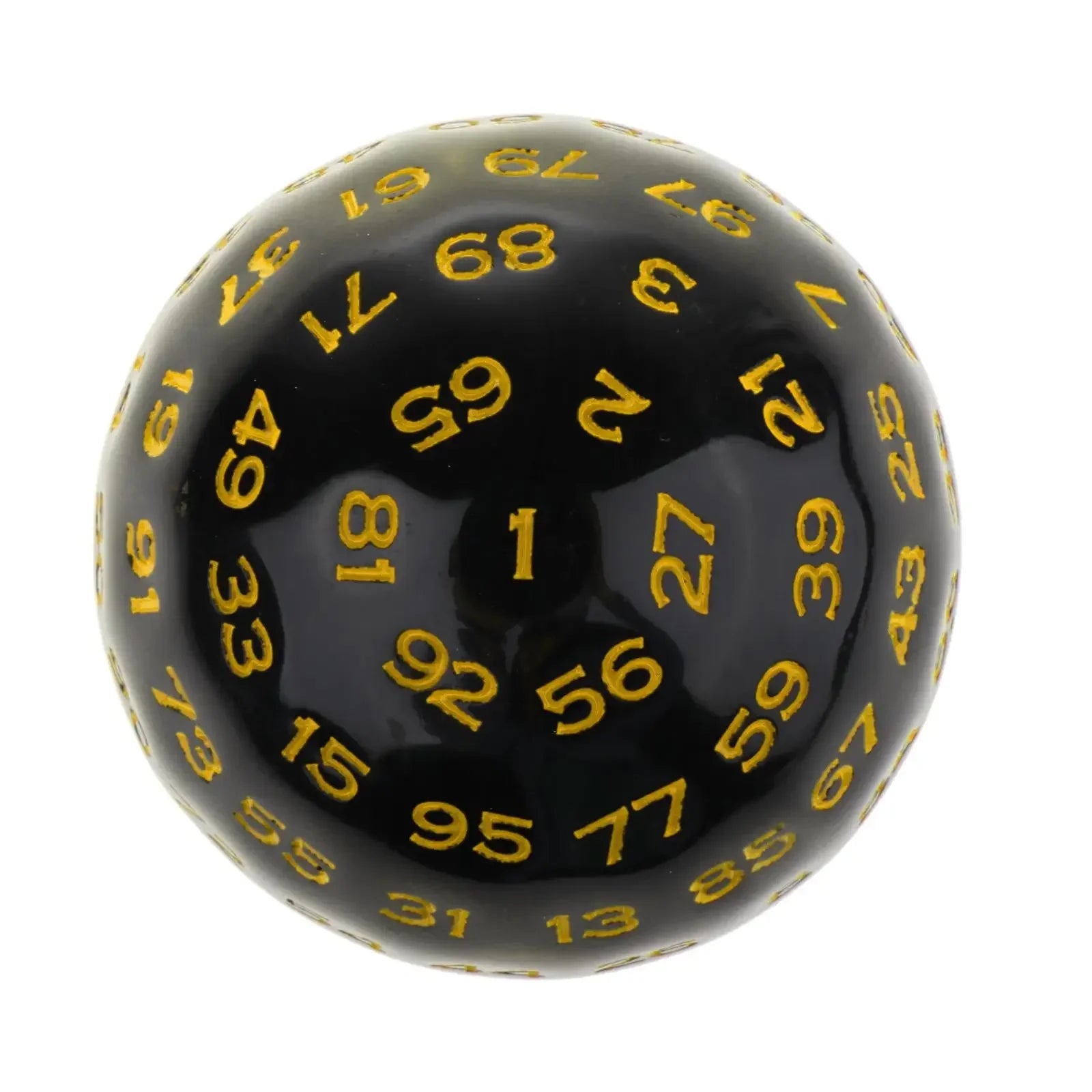 100-Sided D100 Acrylic Dice 48mm / 1.89in Polyhedral RPG Tabletop Game Accessory