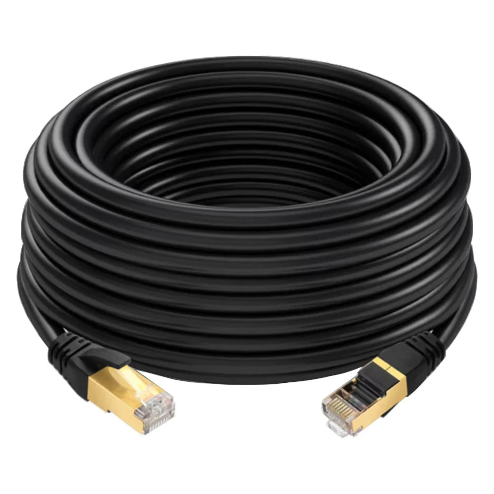 0.5/1/2/3/5/10/15/20/30/50M Cat6 Ethernet Cable RJ45 UTP 1000Mbps Network Cord LAN Wire Internet Lead Cord Router Computer Cable