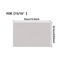 Microfiber Dustproof Keyboard Cleaning Cloth & Screen Protector for 13/14/15/16-Inch Laptops