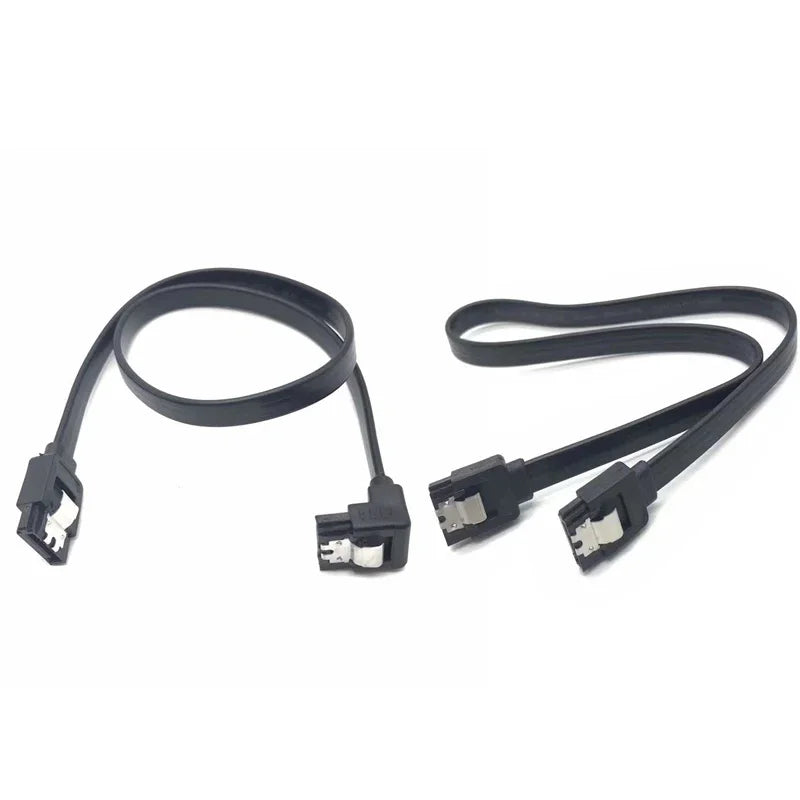 1-10PCS 50CM SATA 3.0 Data Cable High-speed Sata III Cable Adapter Connection Converter For SATA HDD SSD CD Drive Writer Desktop