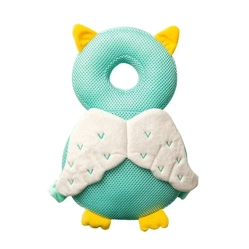 1-3T Toddler Baby Head Protector Safety Cushion Back Pad Cartoon Angel Bee Anti-Fall Headrest