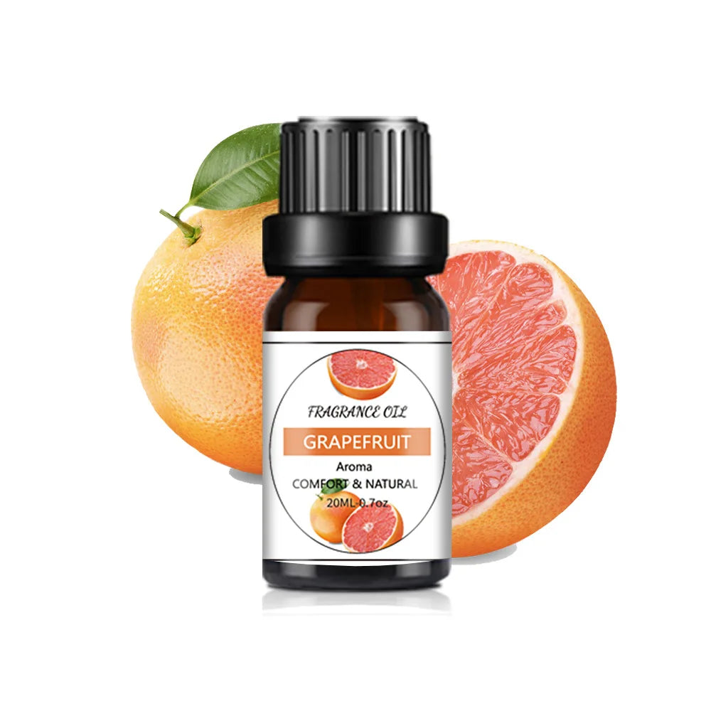 10ml (0.34 fl oz) Organic Essential Oil, 33 Scents Aromatherapy Fragrance Oil for Diffuser, Candle & Soap Making, Sleep