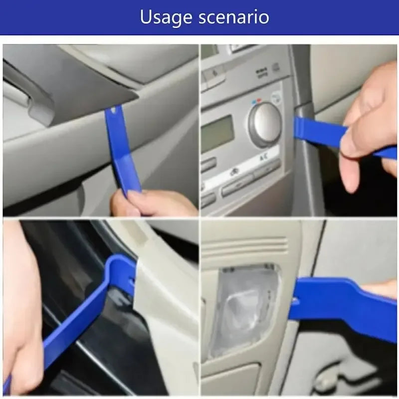 5-Piece Car Trim Removal Tool Kit – Anti-Scratch Pry Tools for Door Panels & Audio Dashboard