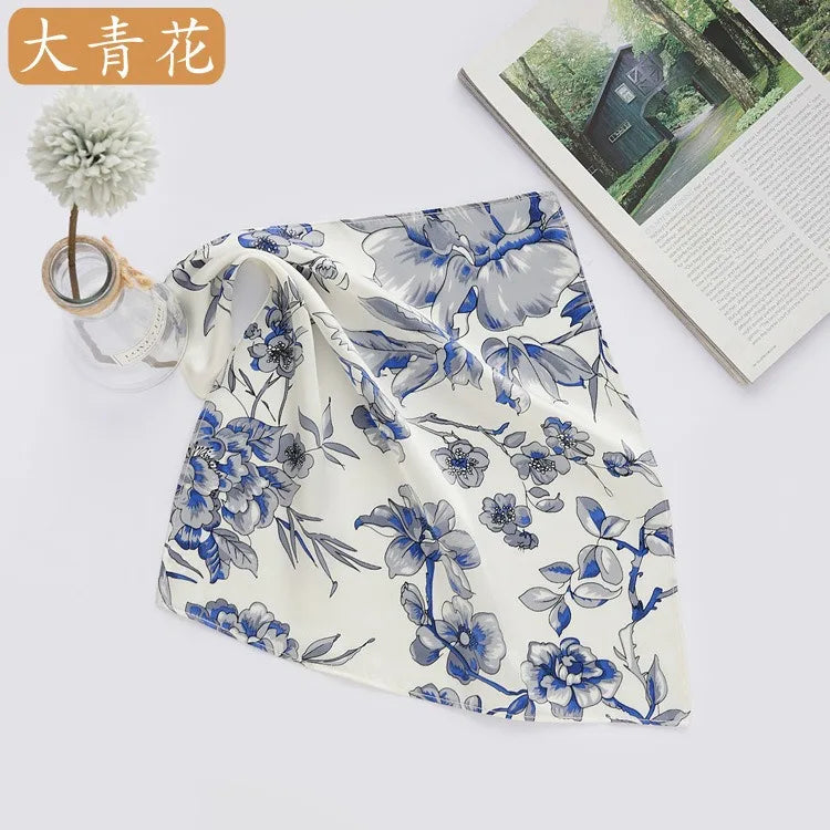 100% Mulberry Silk Men's Pocket Square 35cm (13.8in) Solid Tatting Handkerchief