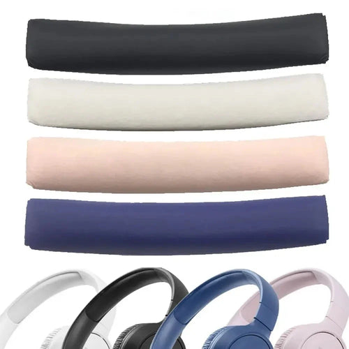 1-Set Replacement Leather Ear Pads & Headband Cushion for Over-Ear Headphones