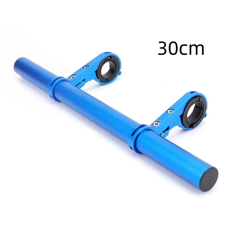 10/20/30cm Bicycle Handlebar Extended Bracket MTB Headlight Mount Extented Bar Road Mountain Bike Handlebar Extender Rack Parts