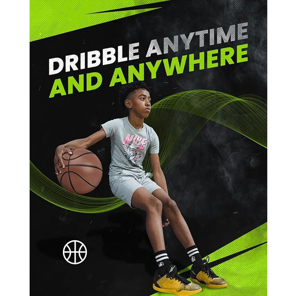 Silent Indoor Foam Basketball Size 7 — Quiet Airless Dribble & Dunk