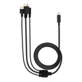 Havapen 3 in 1 cable cb01 compatible with huion kamvas pro 12 / pro13 / pro16, tablet pen monitor replacement cable