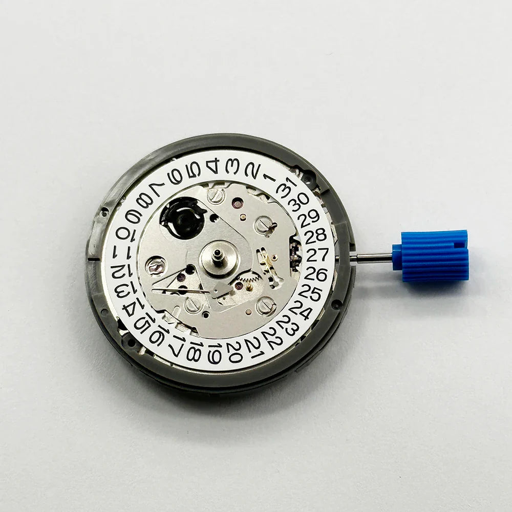 Automatic Self-Winding 24-Jewel Watch Movement with Date at 3:00 — High Accuracy Replacement for Mod Watches