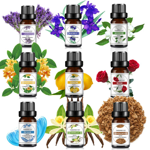 10 ml (0.34 fl oz) Mango & Pineapple Fragrance Oil for Diffuser, DIY Soap and Candle Making - Natural Plant-Based Blend