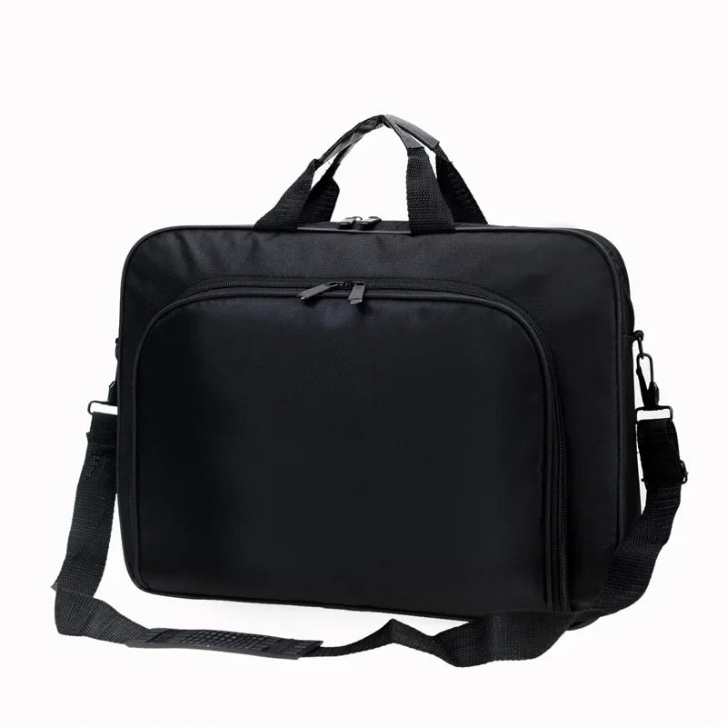 15.6–17 Inch Nylon Laptop Briefcase — Business Shoulder Bag