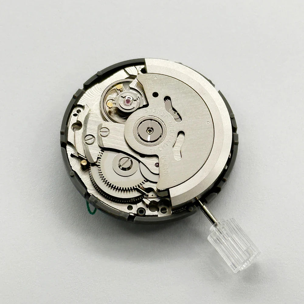 Automatic Self-Winding 24-Jewel Watch Movement with Date at 3:00 — High Accuracy Replacement for Mod Watches