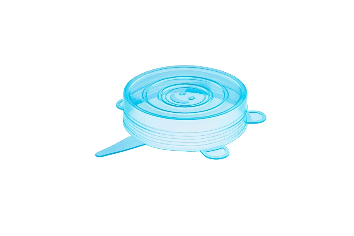 12-Pack Small Silicone Stretch Lids 2.5–3.5 in (6.5–9 cm) BPA-Free Reusable Seal Covers for Mason Jars, Cans & Mugs