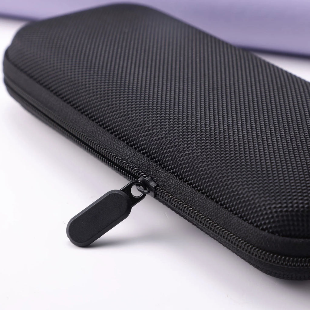 EVA Hard-Shell Earphone Case — Mini Portable Zipper Pouch & Cable Organizer for USB, Chargers, Memory Cards