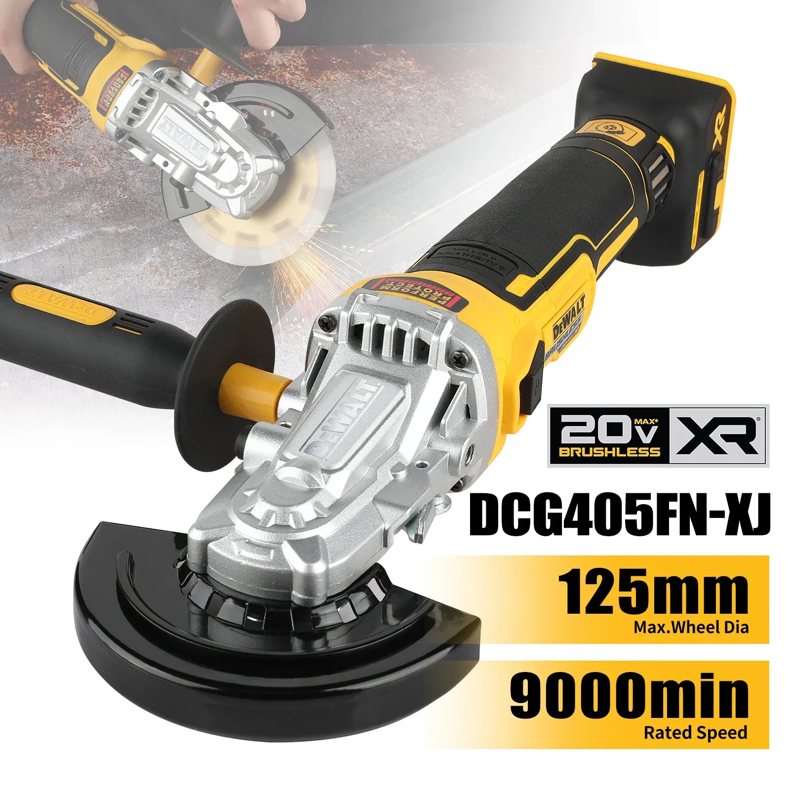 Brushless Cordless Drill Combo Kit with Lithium Battery — Household Tool Set
