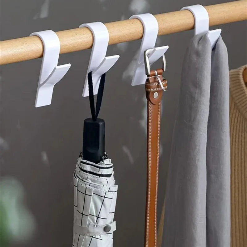 Radiator Towel Hooks for Heated Rails – 2-Pack or 6-Pack Plastic Hangers for Towels, Clothes & Scarves