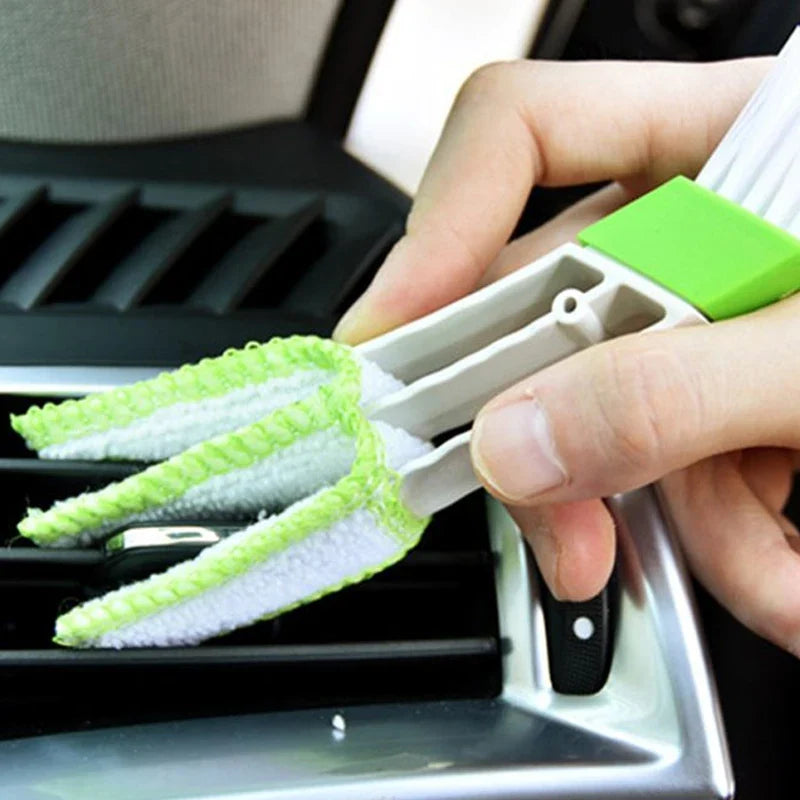 10-Pack Car Air Vent Trim Strips 20cm (7.87 in) PVC Decorative Air Outlet Moulding for Interior Car
