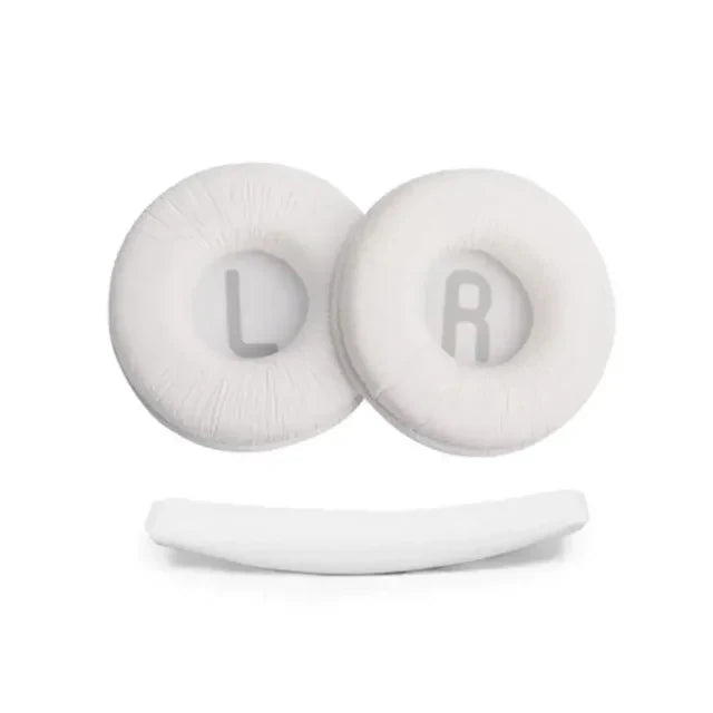 1-Set Replacement Leather Ear Pads & Headband Cushion for Over-Ear Headphones