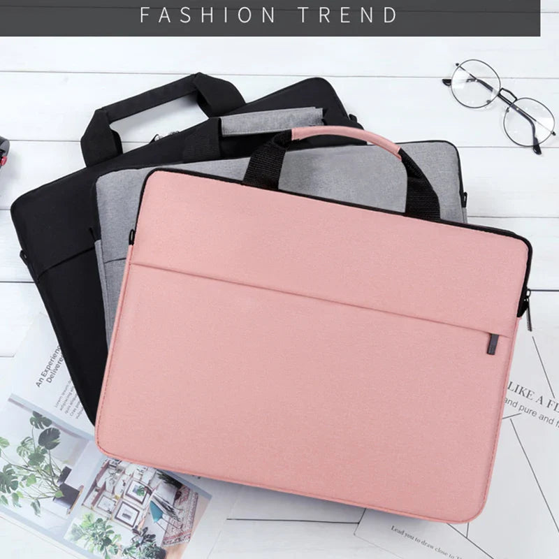 Women's Waterproof Laptop Sleeve 13–17 Inch — Oxford Shoulder Case