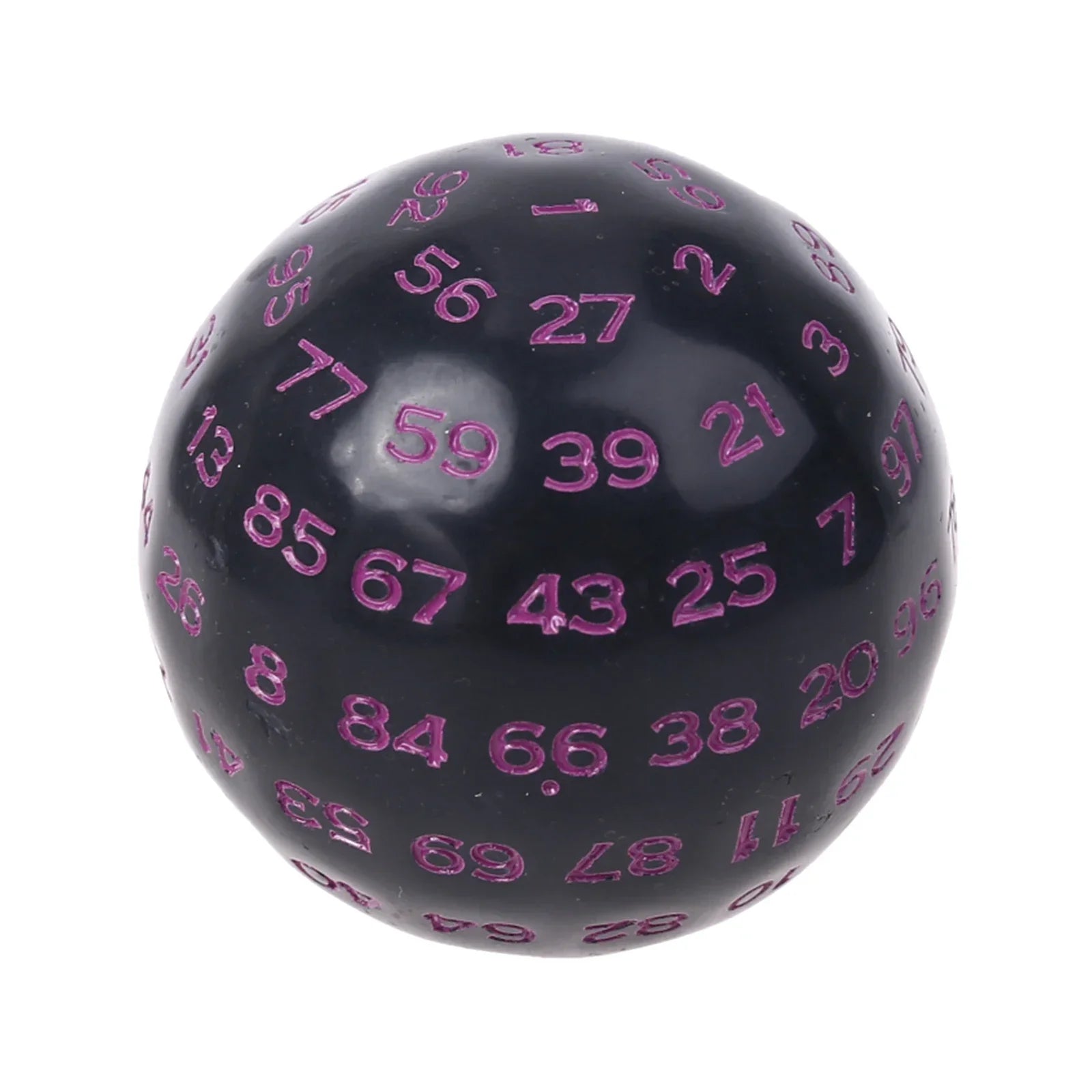 100-Sided D100 Acrylic Dice 48mm / 1.89in Polyhedral RPG Tabletop Game Accessory