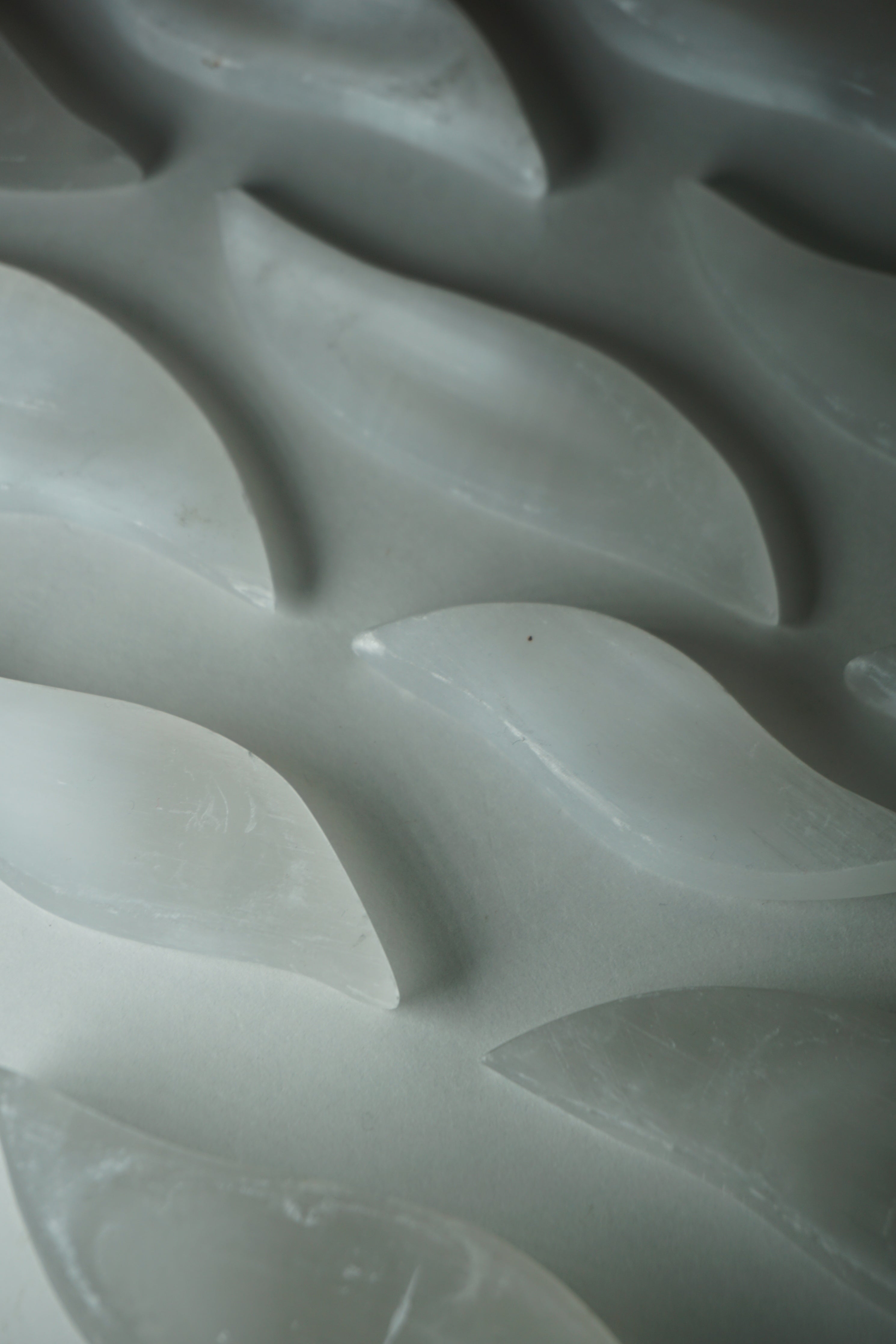 selenite | satin spar crystal stand